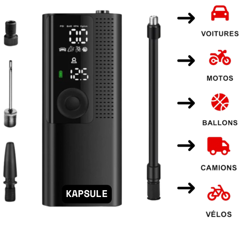 KAPSULE ™ - Le compresseur d’air sans fil